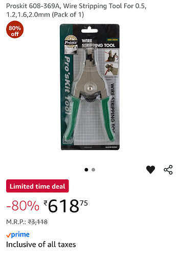 Proskit 608-369A Wire Stripping Tool
