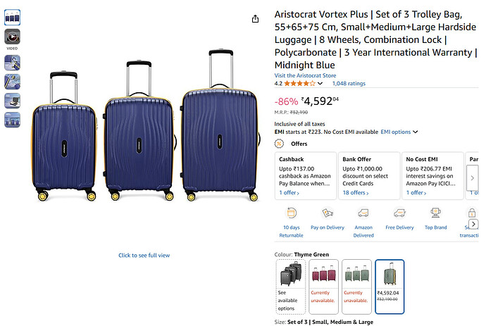 Aristocrat Luggage Feature 2