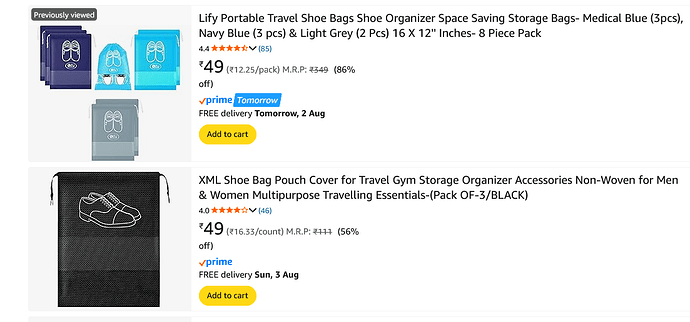 Amazon ₹49 Products Sale