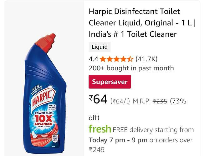 Amazon Great Discounts