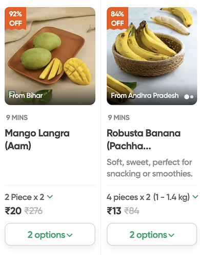 Swiggy Instamart Fresh Produce Deals