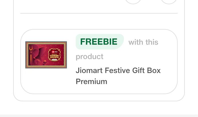 JioMart Freebie Offer
