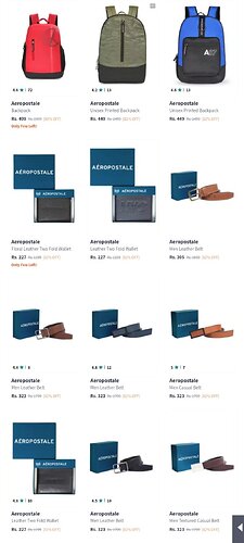 Aeropostale Myntra Sale