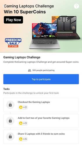 Laptop Challenge Screenshot 1