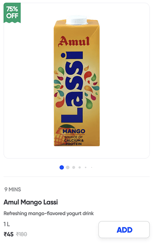 Amul Mango Lassi Offer