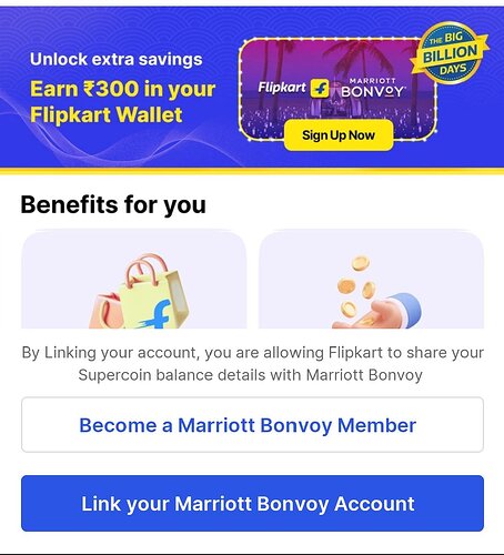 Flipkart Marriott Bonvoy Offer Wallet Cash