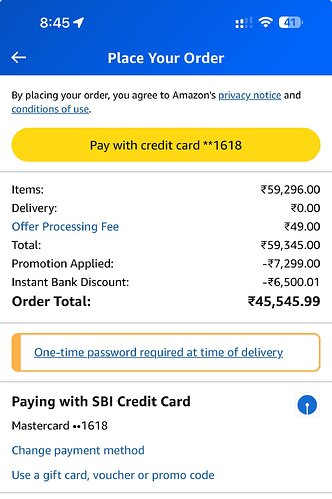 OnePlus 12 Mobile Offer Screenshot