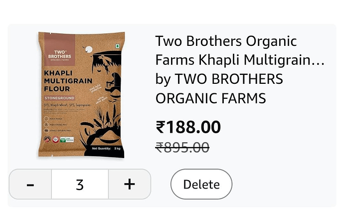 Two Brothers Organic Farms Khapli Multigrain Atta