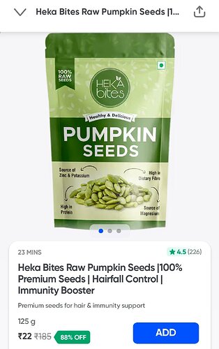 Heka Bites Raw Pumpkin Seeds