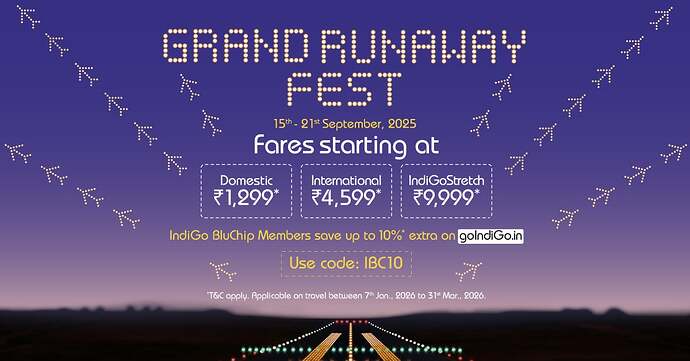 IndiGo Grand Runaway Fest