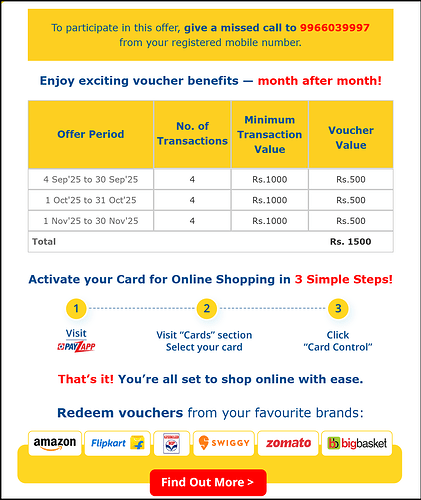 HDFC Bank Festive Rewards