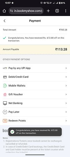 Heer Express Booking Screenshot 2