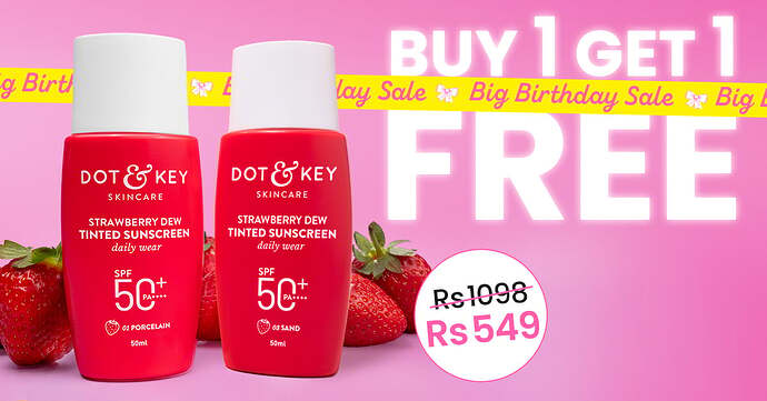Dot&Key Birthday Sale