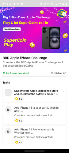 Flipkart Big Billion Days Apple iPhone Challenge