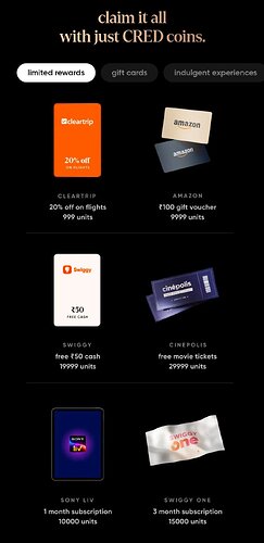 CRED Reward 1
