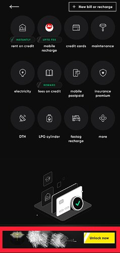 CRED Cashback Offer Screenshot 1