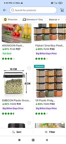 Flipkart Kitchen Containers Deal