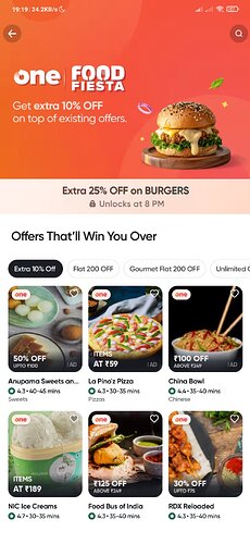 Swiggy Burger Deal