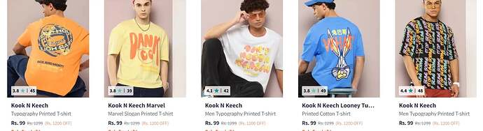 Kook N Keech T-shirt Deal