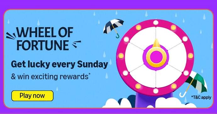 Amazon Wheel of Fortune