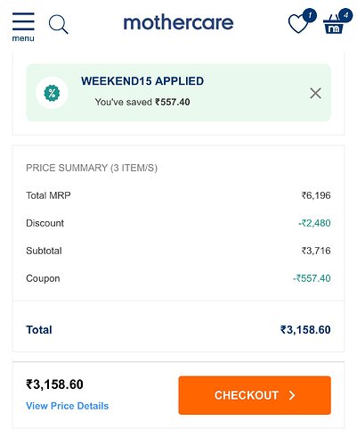 Mothercare Sale Offer