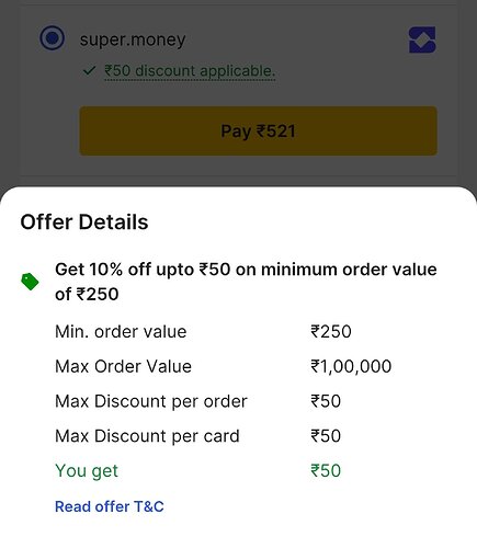 Flipkart Supermoney UPI Offer