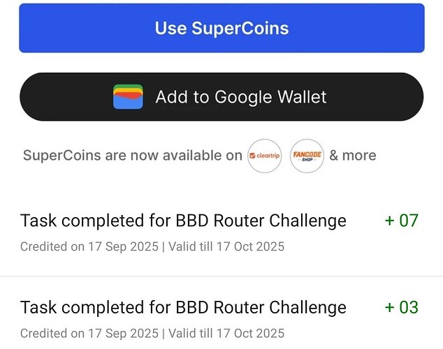 Flipkart 10 Coins Earned