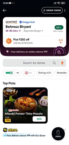 Behrouz Biryani Swiggy Offer Image