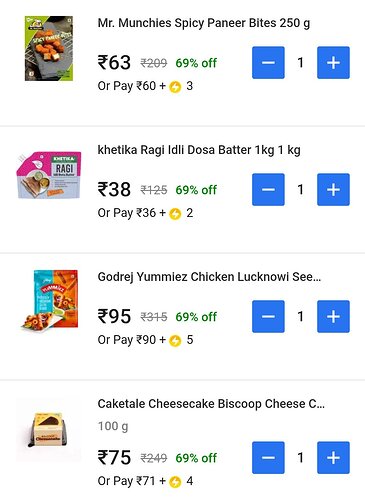 Delicious Cheese Block and Slices on Flipkart