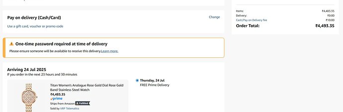 Titan Women's Rose Gold Analogue Watch