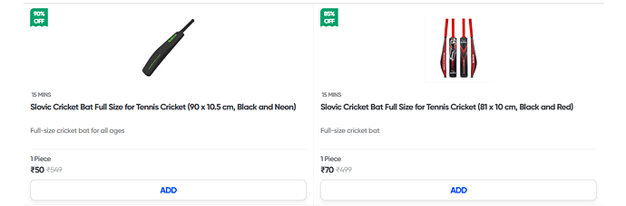 Slovic Cricket Bat