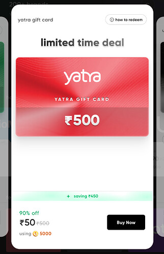 Yatra CRED Offer 3