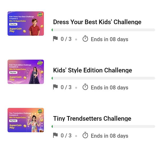 Flipkart Kids Fashion Challenges