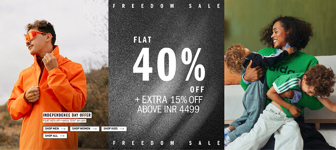 Adidas Freedom Sale