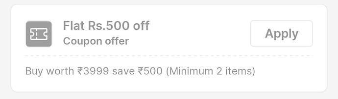 Flipkart Supermart Discount Details