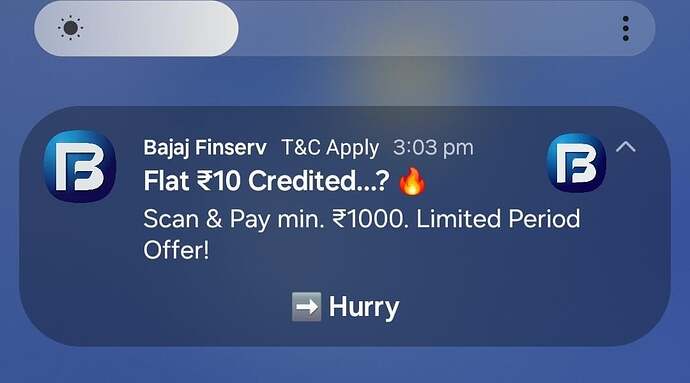 Bajaj Finserv Scan & Pay Cashback Offer