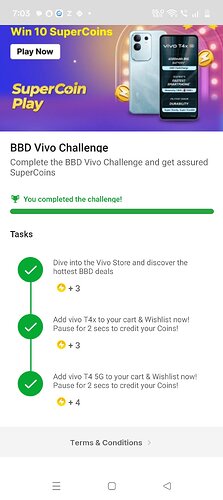Challenge Completion Confirmation