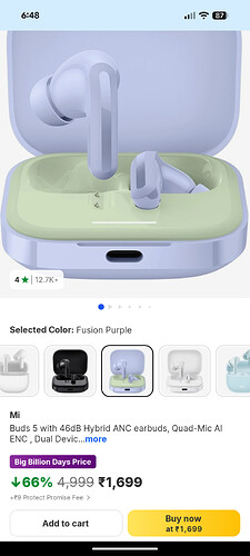 Xiaomi Mi Buds 5 TWS Earbuds