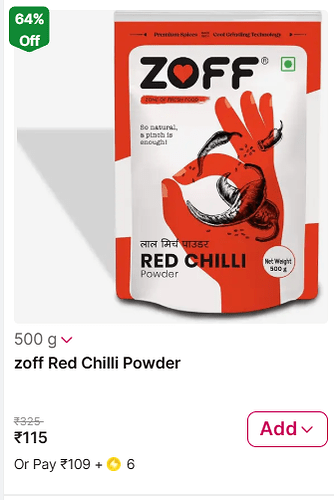Flipkart Minutes Spices