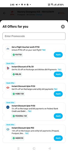 Paytm Offers