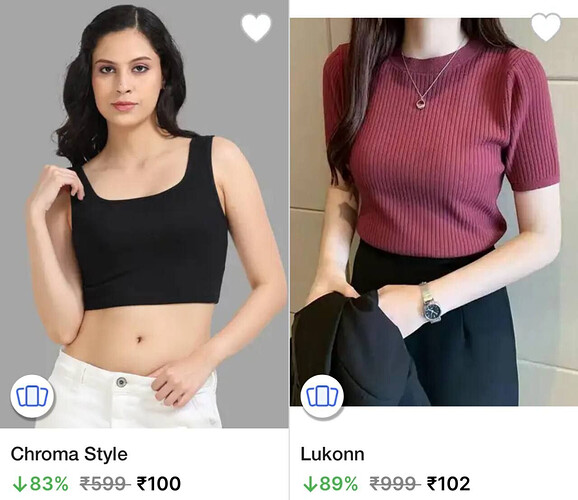 Chroma Style Women's Tops Offer