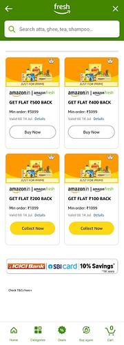 Amazon Fresh Double Discount Offer