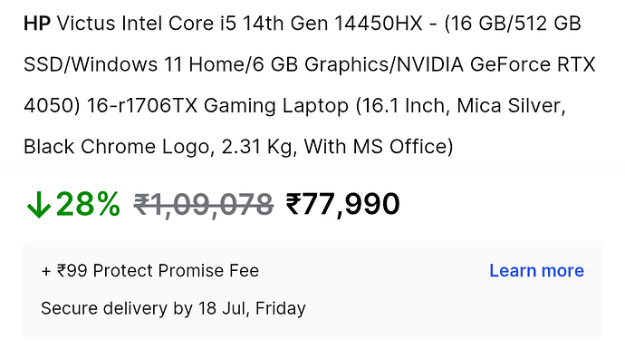 HP Victus Gaming Laptop Screenshot 1
