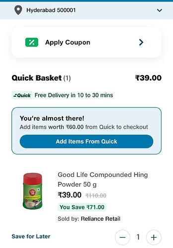 Good Life Compounded Hing Powder