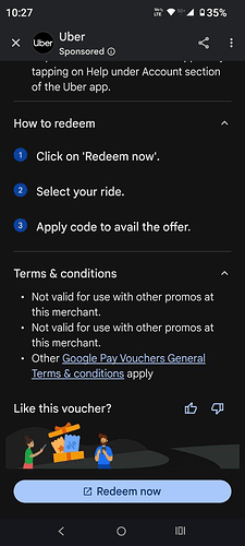 Uber Offer Screenshot 3