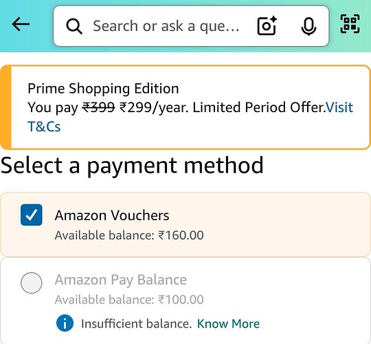 Account Specific Prime Discount