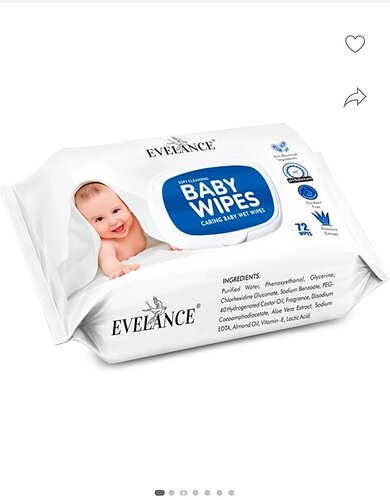 EVELANCE Baby Wet Wipes