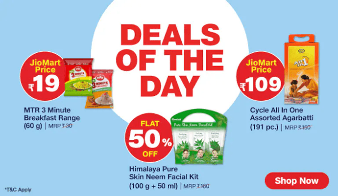 JioMart Deals of the Day