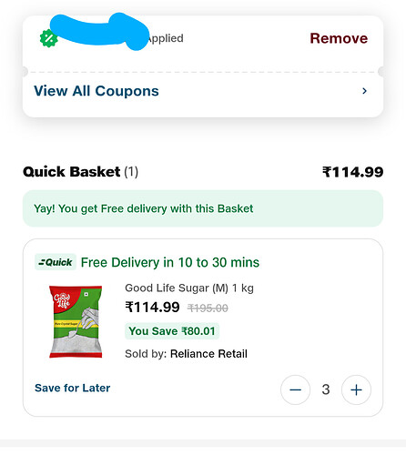 JioMart ₹50 Discount Applied