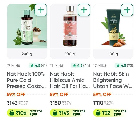 Nat Habit Shampoo Deal